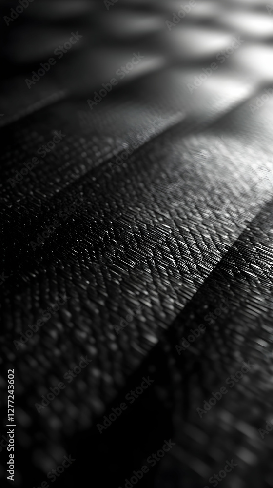Poster abstract black and white geometric pattern with light and shadow play for modern backgrounds