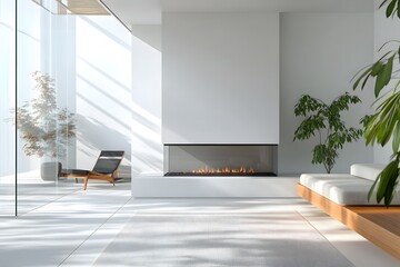 Realistic Interior Design with Stunning Home Aesthetics Portrait In Clear Background