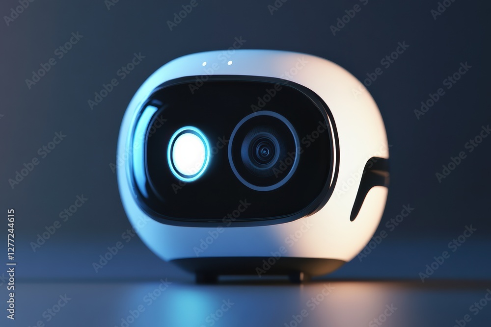 Poster compact video camera with advanced motion detection capability for security monitoring