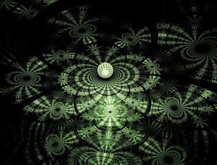 Imaginatory fractal abstract background Image