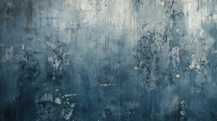 Obraz premium Abstract grunge blue wall texture background.