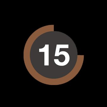 20s &rarr; 10s interval
Countdown timer video material 
(Background transparent)

＊purpose 
Fitness
Exercise 
Etc
