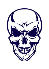 Tete de mort crane halloween