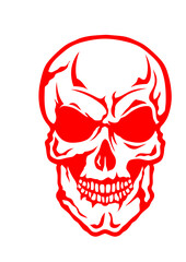 Tete de mort crane halloween