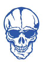 Tete de mort crane halloween