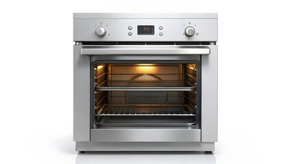 Obraz premium Stainless Steel Built-in Oven