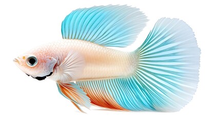 Fototapeta premium Elegant betta fish swimming