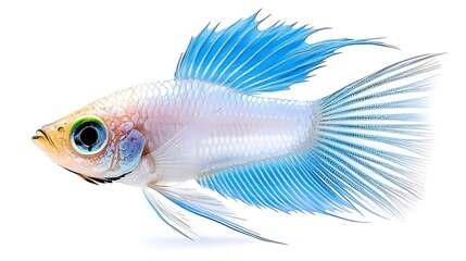 Fototapeta premium Side view fish photo