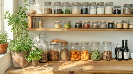 Zero waste kitchen bright & innovative