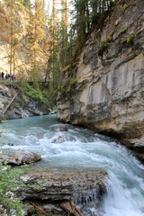 Canyon Johnson in Banff national park in Alberta, Canada