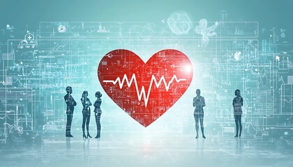 Medical Team & Heart Health Concept