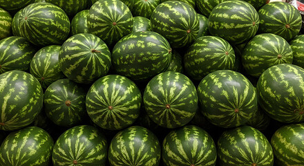 watermelons on the market