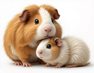 Fototapeta premium Tiny Companion: Guinea Pig