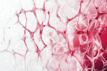 Aging cells observed under laboratory conditions with magnified textures. Featuring cellular irregularity