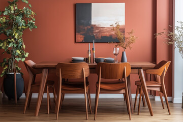 Fototapeta premium dining room interior