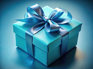 Obraz premium Unbox breathtaking panoramic views. High-resolution sapphire ribbon unveils a gift of stunning visuals.