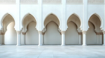 Elegant Arched Architecture in Minimalist Modern Interior Design