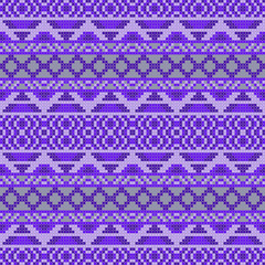 cross stitch ethnic embroidery needlework abstract artwork seamless geometric pattern printed background fabric wallpaper handdrawn line colorful template fashion element
