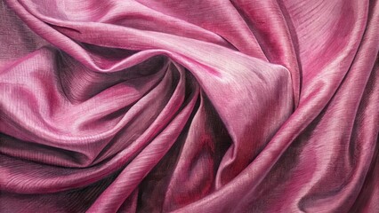 Fototapeta premium A piece of pink fabric with a pattern