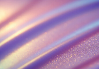 キラキラ輝くホログラムフィルムの表面