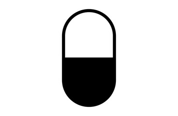 カプセル状の薬のアイコン