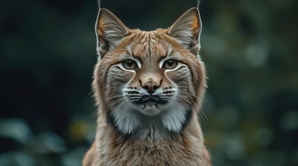 Fototapeta premium portrait of a lynx
