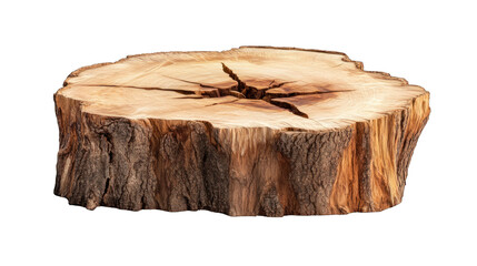A large piece of wood with a hole in the middle