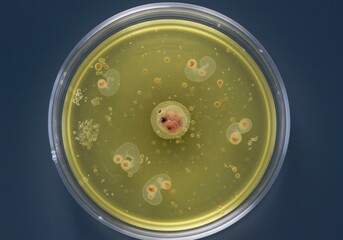 Embryo Culture Dish Used in IVF Treatment for In Vitro Fertilization