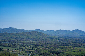 Fototapeta premium landscape with mountains