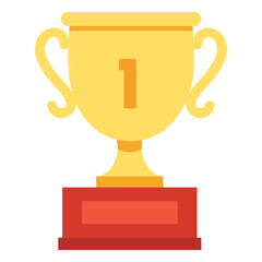 1st place trophy icon