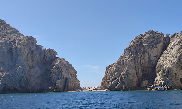Playa del divorcio en La Paz