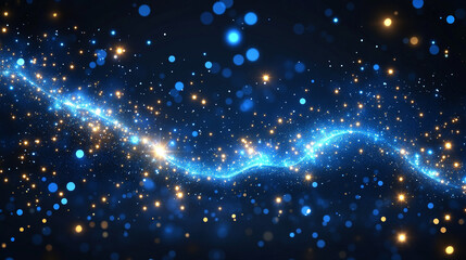 A light blue abstract background with a soft glowing effect symbolizes clarity, innovation, and tranquility Perfect for digital technology and medical science themes conveying progress and modernity