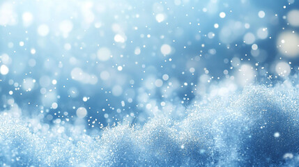 Fototapeta premium A light blue abstract background with a soft glowing effect symbolizes clarity, innovation, and tranquility Perfect for digital technology and medical science themes conveying progress and modernity