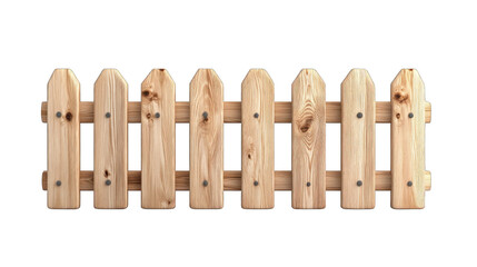 A wooden fence with rope ties holding it together