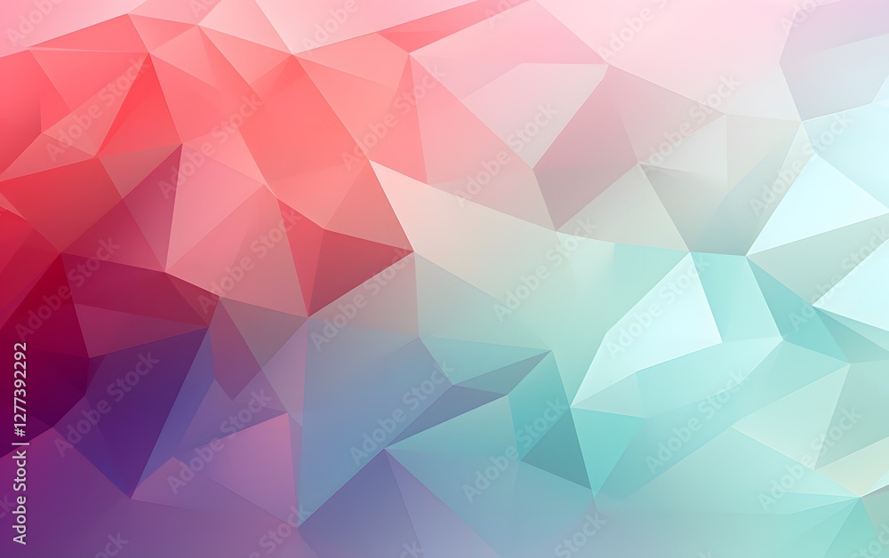 Poster abstract background with triangles. background with many different triangles