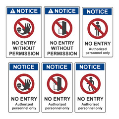 No entry allowed, flat logo