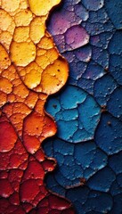 Heavy crackle glaze, layered hues, subtle relief, antique, background texture