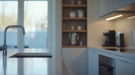 Video generation of a clean, futuristic healthcare lab. Featuring precision and technology