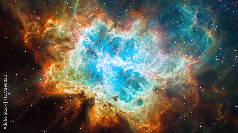 Poster abstract background with space for text