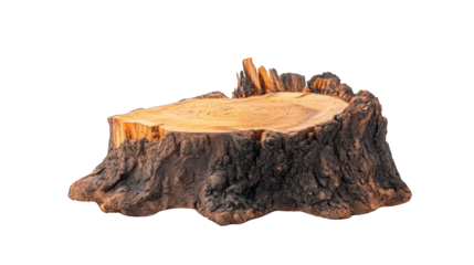 A large piece of wood with a hole in the middle