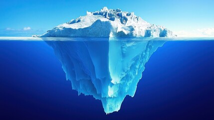 The Hidden Depth: Unveiling the Mystery Beneath the Surface of an Iceberg