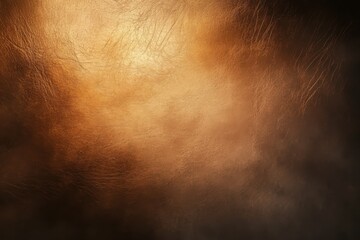 Sophisticated Espresso-Brown Background with Subtle Leather-Like Texture, Softly Lit by Blurred Golden Glow for Warmth and Richness