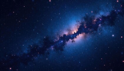 Dark space background with twinkling starfield, dark, stars