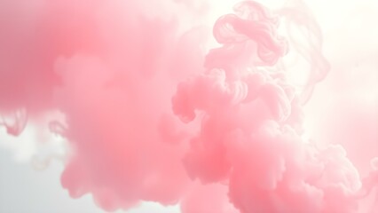 Fototapeta premium Dreamy pastel clouds background Concept of serenity, tranquility, dreams