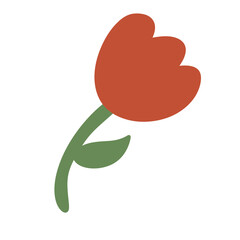 vector illustration of a flower