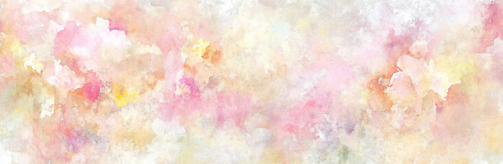 soft and gentle abstract background featuring pastel colors like pink, yellow, and white, creating dreamy and serene atmosphere. Perfect for artistic projects