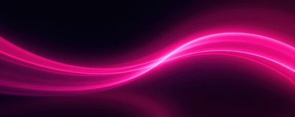 Abstract pink light streaks curve elegantly on black , texture, streaks
