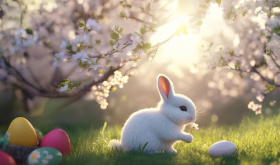 Easter holiday fastival concept