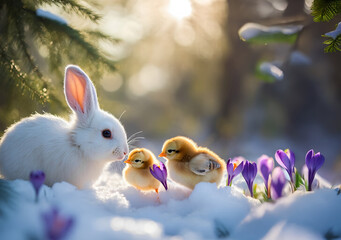 Easter holiday fastival concept