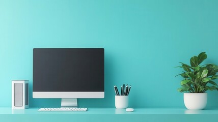 optimized workspace for maximum efficiency high-performance theme animation